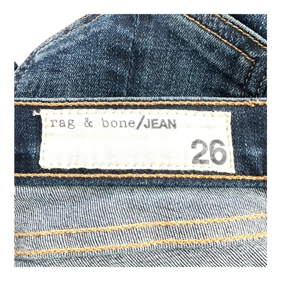 RAG & BONE | Stiletto Bootcut Jean in Wonderland Dark Wash Size 26 - Picture 10 of 12